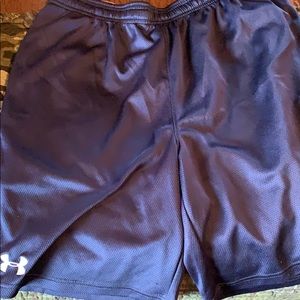 Size Large UnderArmour athletic shorts.